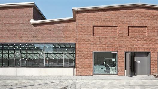 This picture shows the building Alte Schlachtviehhalle after the alteration.